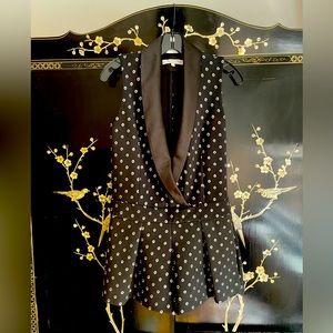 Alexis tuxedo romper